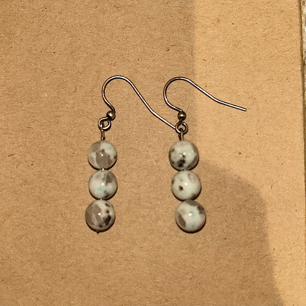 Marble Earrings